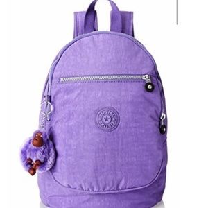 NWT Kipling Lavender Small Challenger Backpack